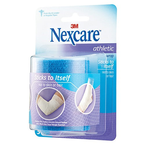 Nexcare Athletic Wrap CR-3B 3″ × 80″ (76 2 mm × 2 03 m) Unstretched - Makers Industrial Supply