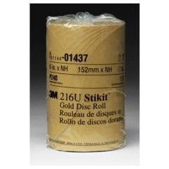 6 - P240 Grit - 236U Disc Roll - Makers Industrial Supply