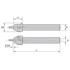 ATBI5004 WG A SERIES STEEL TOOLHOLDER - Exact Industrial Supply