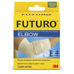 FUTURO Comfort Elbow with Pressure Pads 47863ENR Large - Makers Industrial Supply