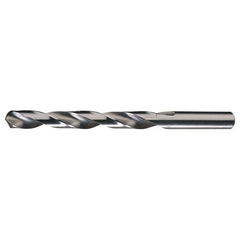 #44 RHS / RHC HSS 118 Degree Radial Point Slow Spiral Jobber Drill - Bright - Exact Industrial Supply