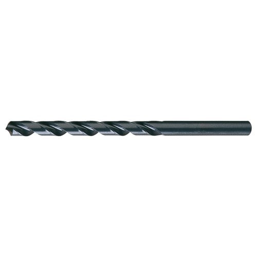 1/4-E RHS / RHC HSS 118 Degree Radial Point General Purpose Taper Length Drill - Steam Oxide