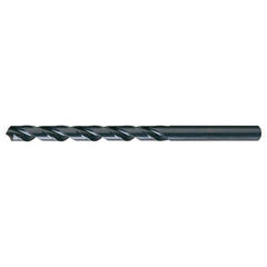 1/4-E RHS / RHC HSS 118 Degree Radial Point General Purpose Taper Length Drill - Steam Oxide