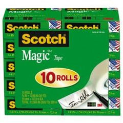 3/4X1000" 810K10 SCOTCH MAGIC TAPE - Makers Industrial Supply