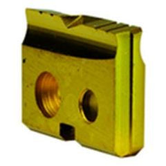 1/2'' Dia - Series Z - 3/32'' Thickness - Super Cobalt TiN Coated - T-A Drill Insert - Makers Industrial Supply