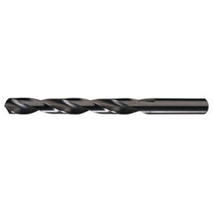 14.25mm RHS / RHC HSS 118 Degree Radial Point General Purpose Drill - Steam Oxide - Exact Industrial Supply