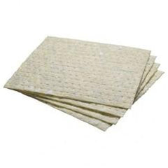 17X15" CHEMICAL SORBENT PAD - Makers Industrial Supply