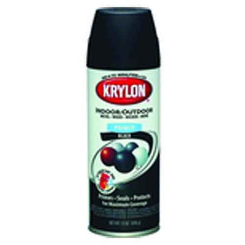 16oz Black Krylon Primer - Makers Industrial Supply