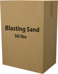 Abrasive Media - 50 lbs A/O Trin-Blast 220 Grit - Makers Industrial Supply