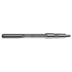 23/32 STR / RHC HSS Taper Shank Straight Flute Reamer - Bright - Exact Industrial Supply