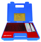 240 Pc. X-Tended Range Pin Gage Set .011 - .250" in .001" Increments (Plus) - Makers Industrial Supply