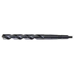 ‎1-3/4 RHS / RHC HSS 118 Degree Radial Point Taper Shank Taper Length Drill - Steam Oxide - Exact Industrial Supply