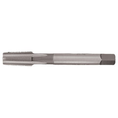 ‎1/2-14 NPT 4 Flute HSS Medium Hook Taper CNC Extra Length Taper Pipe Tap- Bright - Exact Industrial Supply