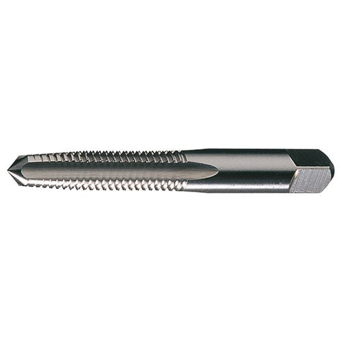 M12x1.75 Flute Carbon Steel Standard Bottoming Chamfer Hand Tap- Bright - Exact Industrial Supply