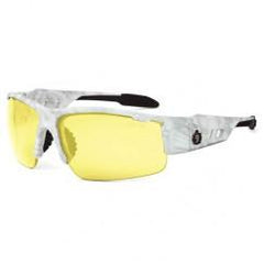 DAGR-YT YELLOW LENS SAFETY GLASSES - Makers Industrial Supply