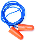 Earplugs NRR 31 dB Rating; 100 pr. Disposable / Corded - Makers Industrial Supply
