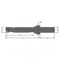 UD-0750-4D-075 - .75" Dia - Indexable Drill - Coolant Thru - Makers Industrial Supply