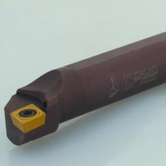 .375 Shank Coolant Thru Boring Bar- -5° Lead Angle for CC_T 21.51 Style Inserts - Makers Industrial Supply