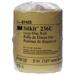 5 - P150 Grit - 236U Disc Roll - Makers Industrial Supply