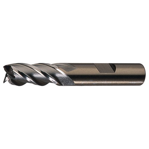 ‎3/4″ × 3/4″ × 3″ × 5-1/4″ RHS / RHC HSS-E (PM) Powder Metal Finishing End Mill-4F SE CC - TiCN - Exact Industrial Supply