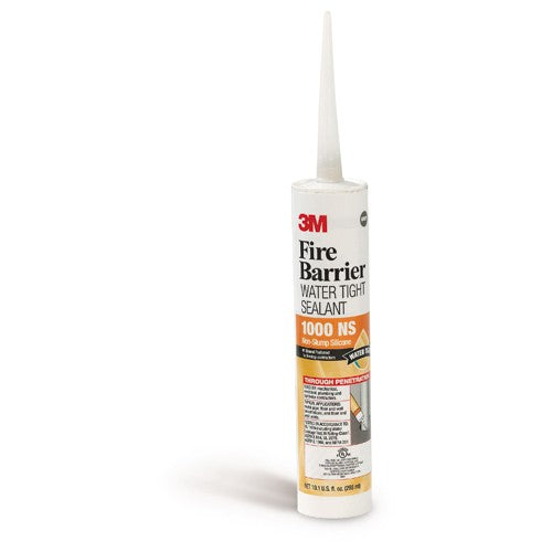 3M Fire Barrier Water Tight Sealant 1000 NS Gray 10.1 fl oz Cartridge - Makers Industrial Supply