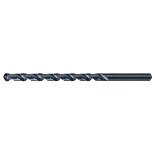 19/32″ RHS / RHC HSS 118 Degree Notched Point Extra Length Drill - Steam Oxide