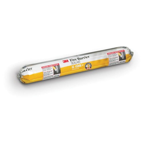 3M Fire Barrier Sealant IC 15WB+ Yellow 20 fl oz Sausage Pack - Makers Industrial Supply