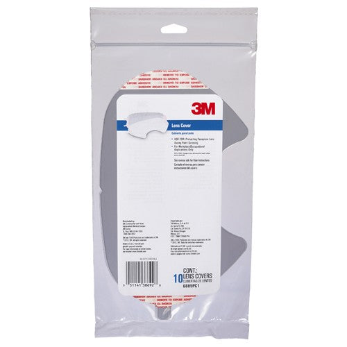 3M Lens Cover for 6000 Series Full-Face Respirator 6885P10-C - Makers Industrial Supply