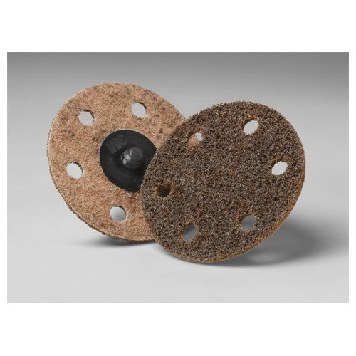 Scotch-Brite Roloc Surface Conditioning D/F Disc TR 3″ x NH 6Holes A CRS - Makers Industrial Supply