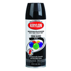 Interior/Exterior Industrial Maintenance Paint Gloss Black - Makers Industrial Supply