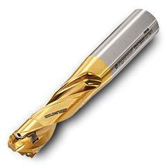 TD2500075S9R01 3xD Gold Twist Drill Body-Cylindrical Shank - Makers Industrial Supply