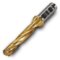 TD2200110C8R01 5xD Gold Twist Drill Body-Universal Flat Shank - Makers Industrial Supply