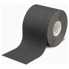 List 310 6" x 60' Slip-Resistant Medium Resilient Tape - Black - Makers Industrial Supply