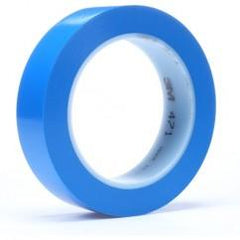 List 471 1" x 36 yds Vinyl Tape - Blue - Makers Industrial Supply