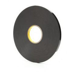 1/2X72 YDS 4929 BLACK 3M VHB TAPE - Makers Industrial Supply