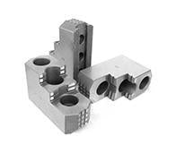 Hard Chuck Jaws - 1.5mm x 60 Serrations - Chuck Size 12" inches - Part #  KT-128HJ1-B - Makers Industrial Supply