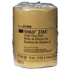 6 - P150 Grit - 236U Disc Roll - Makers Industrial Supply