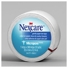 Nexcare Micropore Paper First Aid Tape 530-P1/2 1″ × 10 yds Wrapped - Makers Industrial Supply