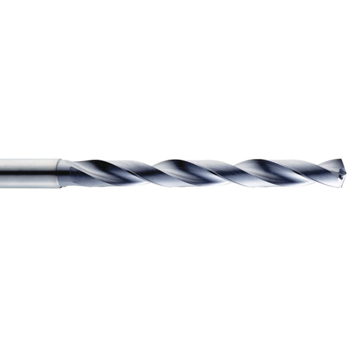 11.6 mm Dia. × 12 mm Shank × 71 mm Flute Length × 118 mm OAL, 5xD, 140°, TA, 2 Flute, Coolant Thru, Round Solid Carbide Drill - Exact Industrial Supply