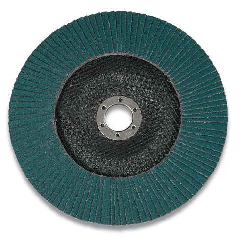 7 in × 7/8 in 546D Abrasive Flap Disc T27 80 Alt Mfg # 30606 - Makers Industrial Supply