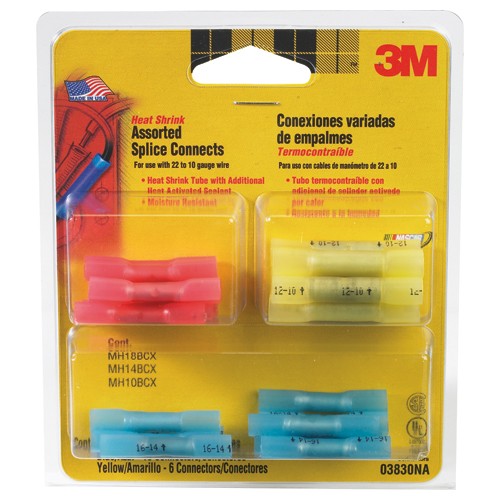 3M™ Electrical Connectors 038Assorted Alt Mfg # 03830 - Makers Industrial Supply