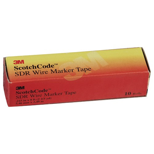 3M™ Wire Marker Tape Numbers 09383 SDR-50-59 - Makers Industrial Supply