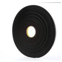 1/2X36 YDS 4508 BLACK VINYL FOAM - Makers Industrial Supply