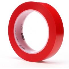 List 471 1" x 36 yds Vinyl Tape - Red - Makers Industrial Supply