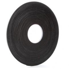 1/4X36 YDS 45168 BLACK VINYL FOAM - Makers Industrial Supply