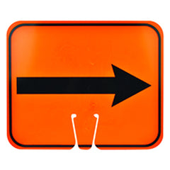 Cone Sign Arrow right - Makers Industrial Supply