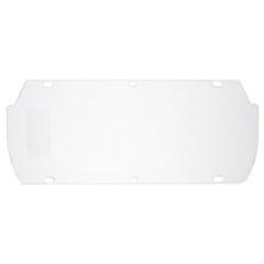 Double Matrix Faceshield - Clear Acetate 7 × 16 3/4″ / 0.040″ Thick - Makers Industrial Supply