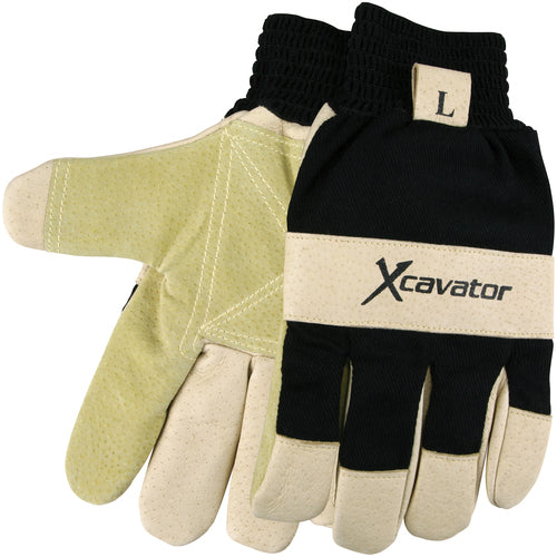 Grain Pig Dbl Palm Mining Glove KW XL