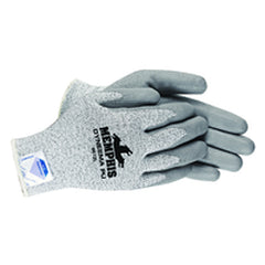 MCR Safety Cut Pro Gloves - 13 Gauge Dyneema Diamond Technology - PU Palm Coating - Size Medium - Makers Industrial Supply