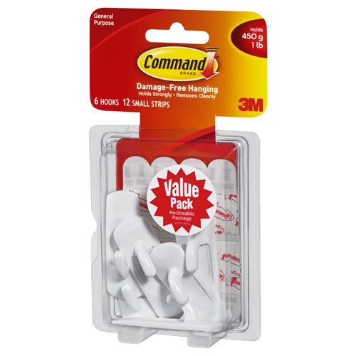 ‎Command Small Utility Hook Value Pack 17002-6ES - Exact Industrial Supply